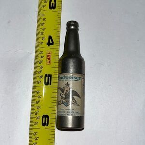 Vintage Zippo Men's 1950s Budweiser Bottle Compact Cigarette Lighter